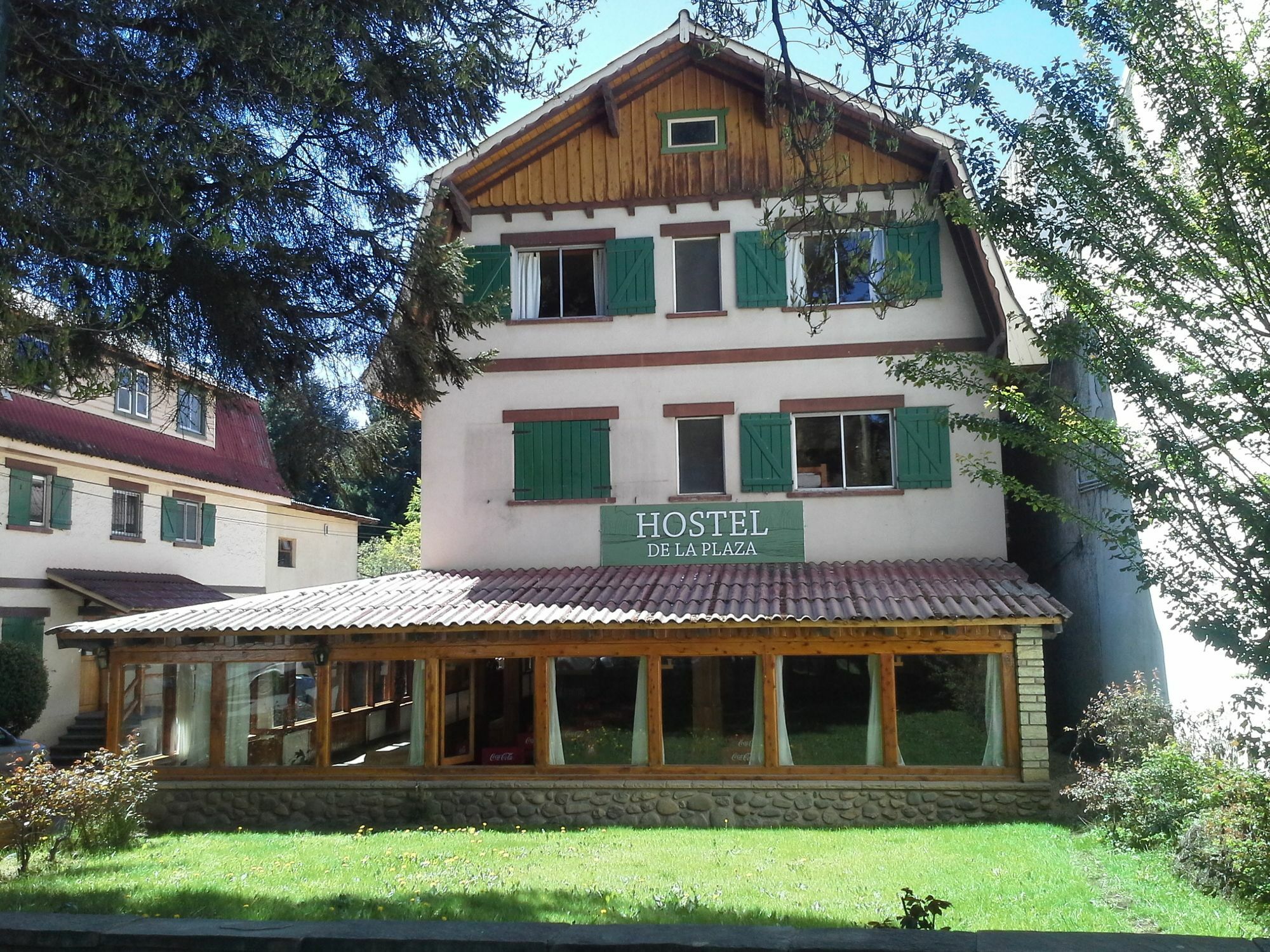 סן קרלוס דה ברילוצ'ה Hostel De La Plaza Amalia מראה חיצוני תמונה